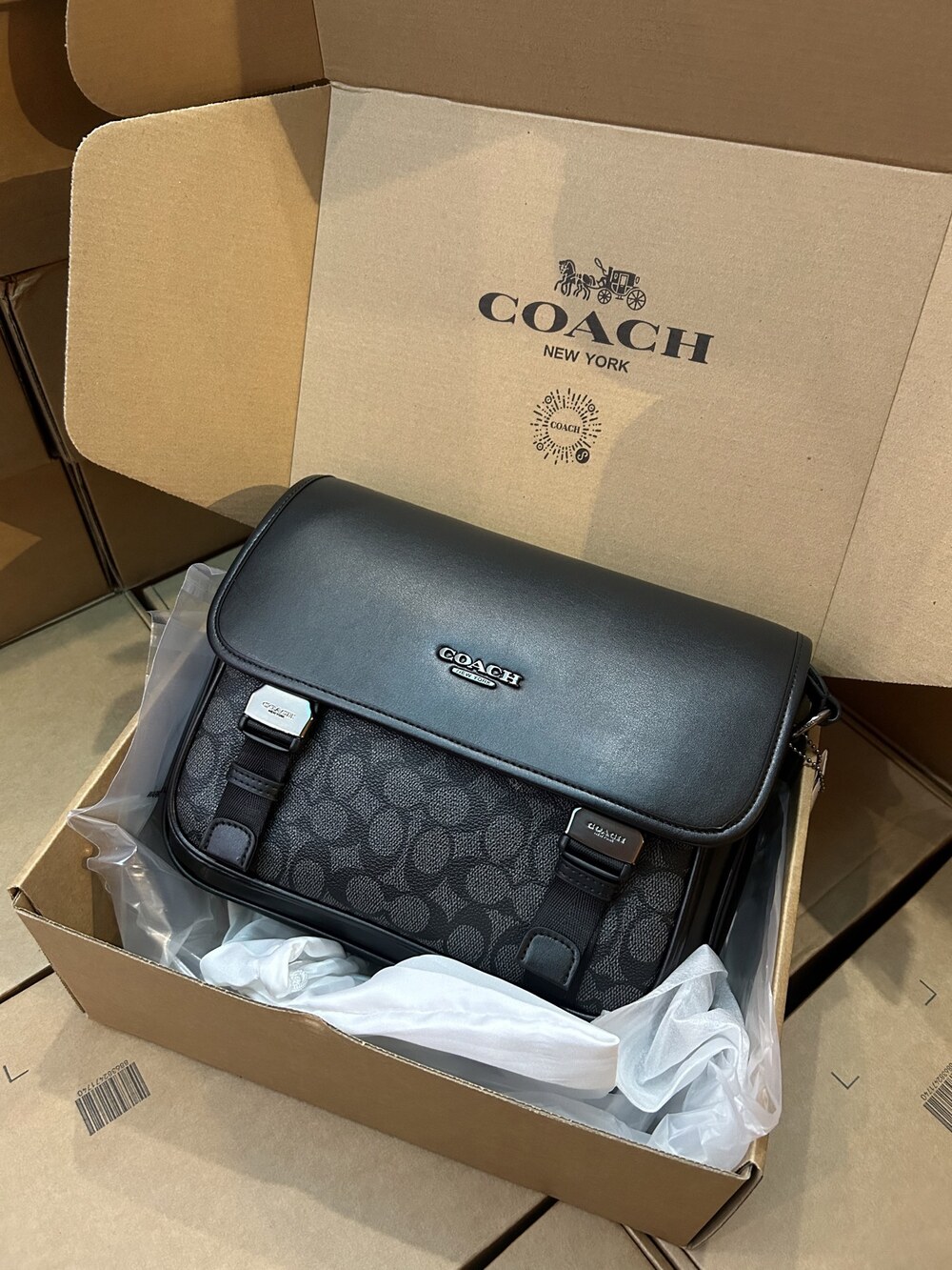 Coach Men's Messenger Bag Crossbody Bag